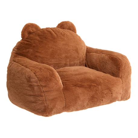Fauteuil enfant ourson - muzi Marron 2 - vertbaudet enfant 