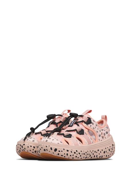 Sandales semi chomei junior. Rose poudré-noir 5 - vertbaudet enfant 