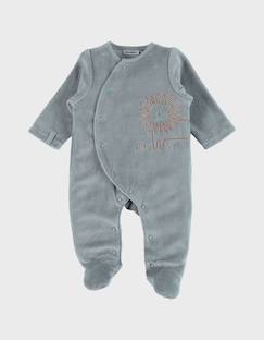 Bébé-Pyjama, surpyjama-Pyjama bébé velours brodé