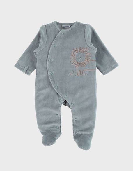 Bébé-Pyjama bébé velours brodé