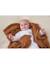 Couverture en tricot bio Bleu+Marron+Rose 8 - vertbaudet enfant 