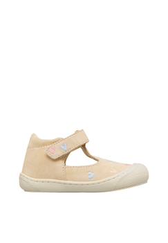 Chaussures-Sandales en daim indis embr