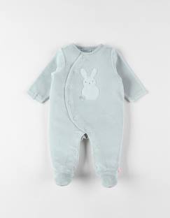Bébé-Pyjama, surpyjama-Pyjama en velours côtelé lapin