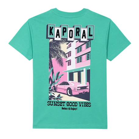 T-shirt garçon ostyn Vert 2 - vertbaudet enfant 