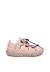 Sandales semi chomei junior. Rose poudré-noir 1 - vertbaudet enfant 