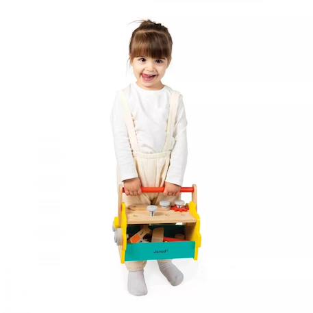 Boite à outils en bois fsc Multicolore 2 - vertbaudet enfant 