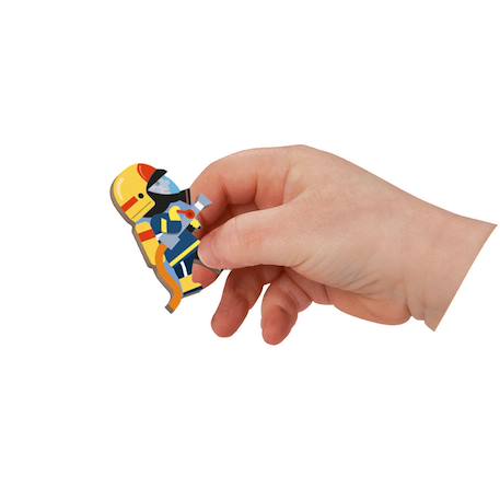 Magneti'book pompiers Multicolore 3 - vertbaudet enfant 