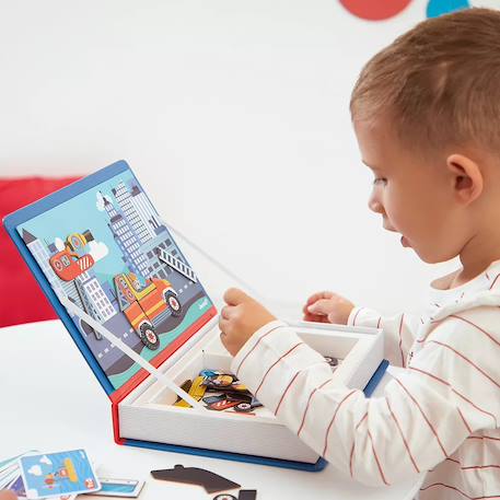 Magneti'book pompiers Multicolore 5 - vertbaudet enfant 