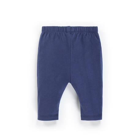 Ensemble tunique + leggings 100% coton bébé fille Fond blanc raye marine 5 - vertbaudet enfant 