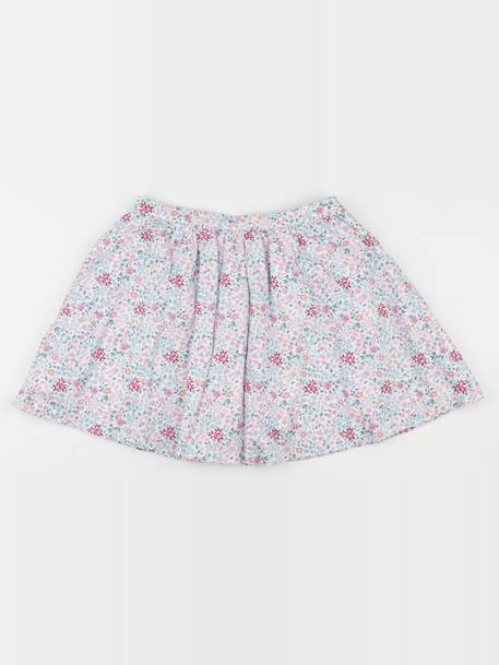 Jupe - 14 ans Blanc, vert, violet 1 - vertbaudet enfant 
