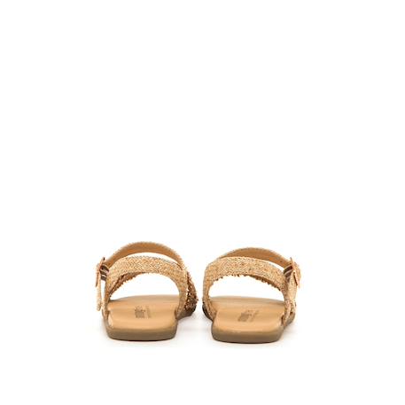 Sandales filles synthétique boucle barefoot Brown 5 - vertbaudet enfant 
