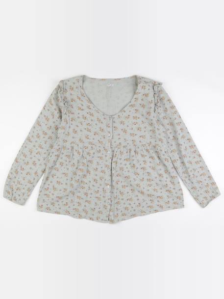 Blouse grossesse - 40 Bleu 1 - vertbaudet enfant 
