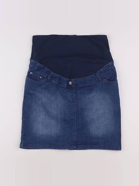 Jupe grossesse - 40 Bleu 1 - vertbaudet enfant 