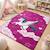 Tapis enfant tissé lyn8 licorne a Rose 1 - vertbaudet enfant 