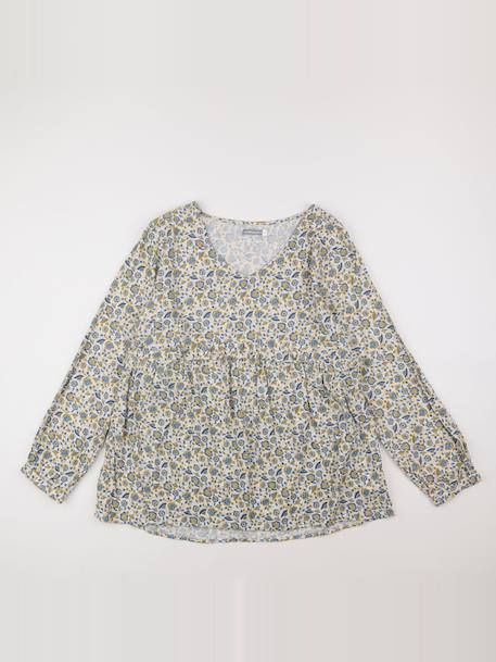 Blouse grossesse - 44 Blanc, bleu 1 - vertbaudet enfant 