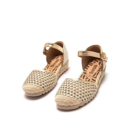 Sandales filles synthétique boucle Beige+Yellow 10 - vertbaudet enfant 