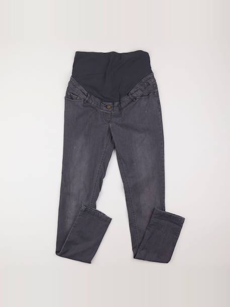 Jean grossesse - 40 Gris 1 - vertbaudet enfant 