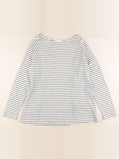 Tee-shirt allaitement - 34 Blanc, vert 1 - vertbaudet enfant 