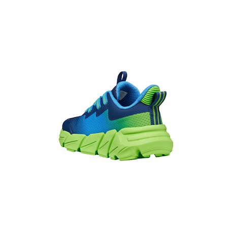 Baskets basses à lacets Bleu clair   lime 4 - vertbaudet enfant 