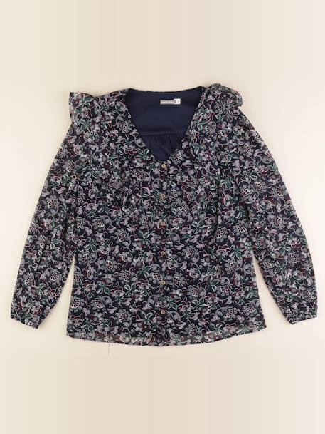 Blouse grossesse - 36 Bleu, violet 1 - vertbaudet enfant 