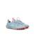 Sneakers filles synthétique lacets Beige+Light blue 11 - vertbaudet enfant 