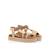 Sandales filles synthétique boucle Beige 5 - vertbaudet enfant 