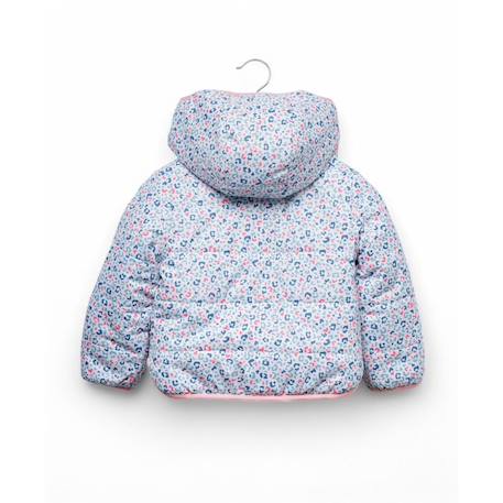 Doudoune réversible fille Bleu 5 - vertbaudet enfant 