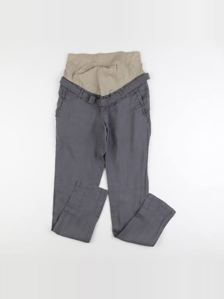 Pantalon grossesse - 34 Gris 1 - vertbaudet enfant 