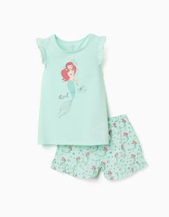 Pyjama en coton avec imprimés la petite sirène  - vertbaudet enfant