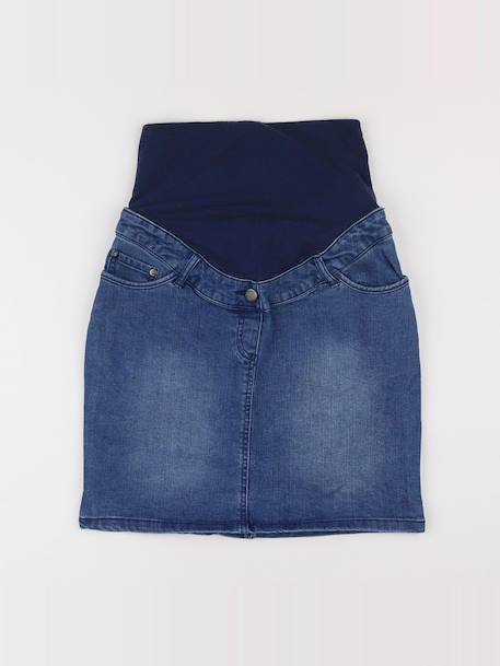 Jupe grossesse - 34 Bleu 1 - vertbaudet enfant 