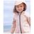 Ciré imperméable à capuche fille Rose poudre 2 - vertbaudet enfant 