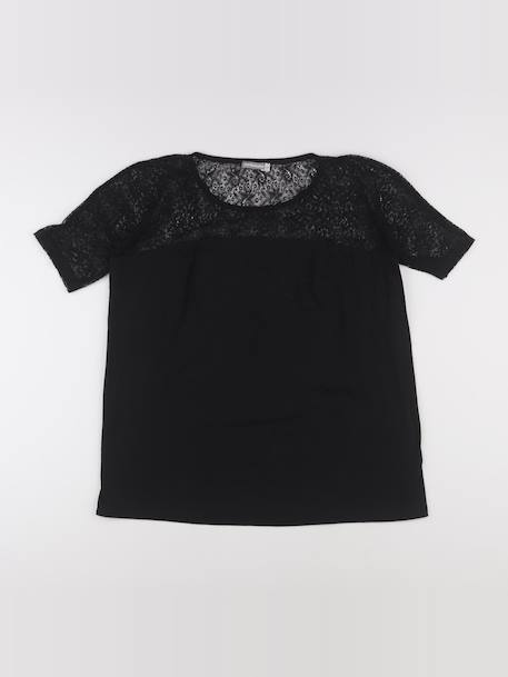 Tee-shirt grossesse - 34 Noir 1 - vertbaudet enfant 