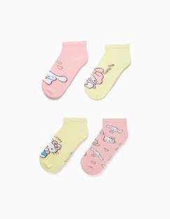 Lot de 4 paires de socquettes avec hello kitty  - vertbaudet enfant