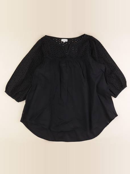 Blouse grossesse - 38 Noir 1 - vertbaudet enfant 