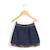 Jupe courte 100% coton fille Imprime indigo 5 - vertbaudet enfant 
