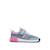 Sneakers filles textile lacets- fermeture adhésive barefoot Blue clair+Pink+Rose+Vert menthe 1 - vertbaudet enfant 