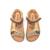 Sandales filles synthétique boucle Beige 2 - vertbaudet enfant 