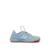 Sneakers filles synthétique lacets Beige+Light blue 7 - vertbaudet enfant 
