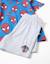 Pyjama à manches courtes en coton avec motif spider-man Bleu 3 - vertbaudet enfant 