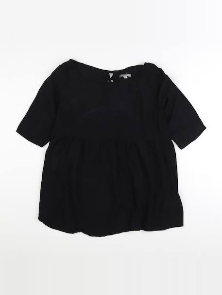 Blouse grossesse - 36 Noir 1 - vertbaudet enfant 