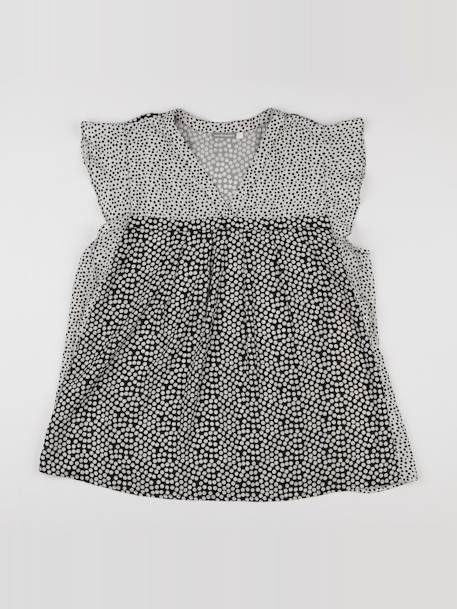 Blouse grossesse - 42 Blanc, noir 1 - vertbaudet enfant 