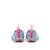 Sneakers filles synthétique lacets Beige+Light blue 9 - vertbaudet enfant 