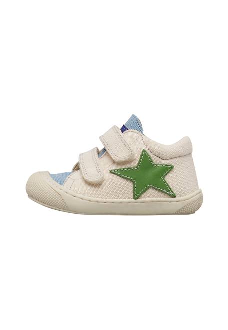 Chaussures en tissu kolde vl Blanc crème-céleste+Marine-orange 3 - vertbaudet enfant 