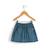 Jupe courte 100% coton fille Bleu 5 - vertbaudet enfant 