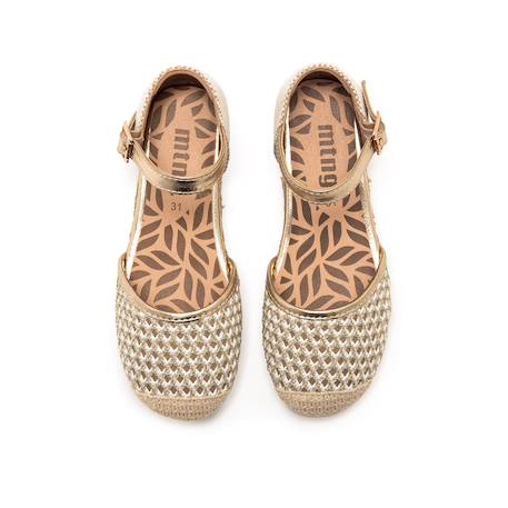 Sandales filles synthétique boucle Beige+Yellow 8 - vertbaudet enfant 