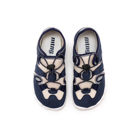 Sandales garçon synthétique lacets Blue 4 - vertbaudet enfant 