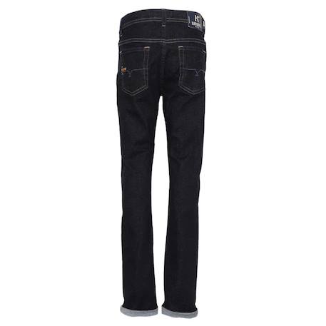 Jean slim garçon cegob Bleu foncé+Bleu jean+Noir 2 - vertbaudet enfant 