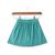 Jupe courte 100% coton fille Imprime vert lagon 5 - vertbaudet enfant 