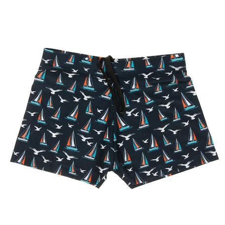 Boxer de bain garçon 3100 Marine 1 - vertbaudet enfant 