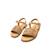 Sandales filles synthétique boucle barefoot Brown 6 - vertbaudet enfant 